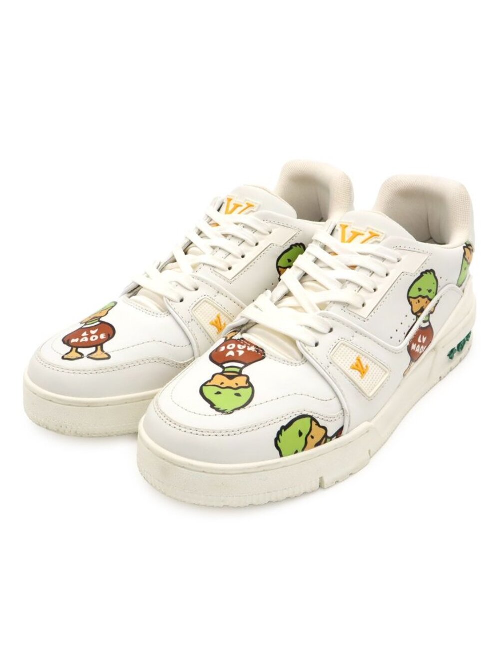 Louis Vuitton LV Trainer Line LV Duck Sneakers NIGO Collaboration Print 6